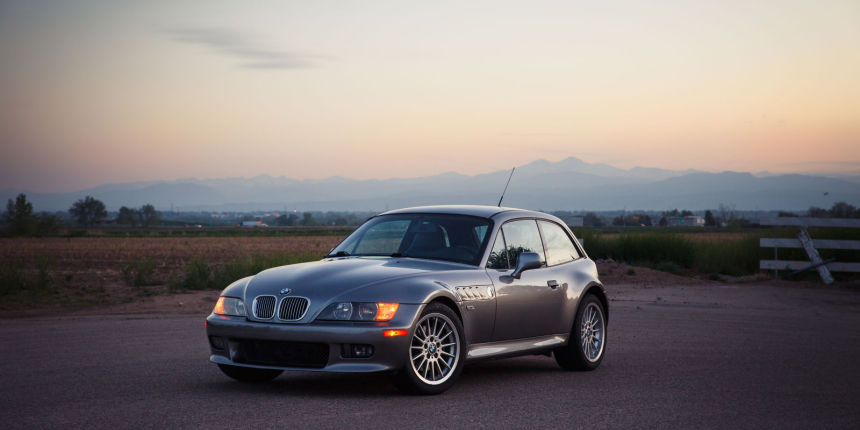 2001 BMW Z3 Coupe in Sterling Gray over Black