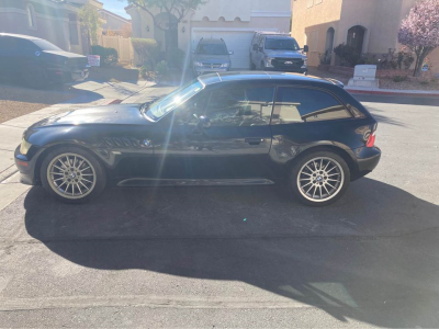 2002 BMW Z3 Coupe in Jet Black 2 over E36 Sand Beige