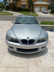 2002 BMW Z3 Coupe in Titanium Silver Metallic over Extended Black